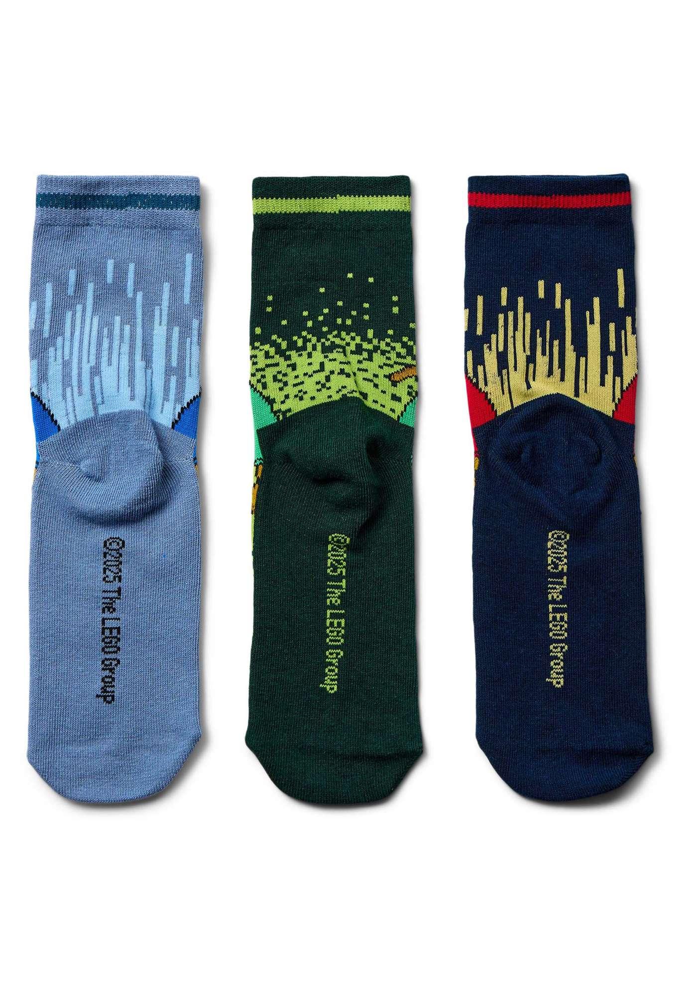 LEGO® NINJAGO® 3-Pack Socks – LWAGAN 108 -LEGO®