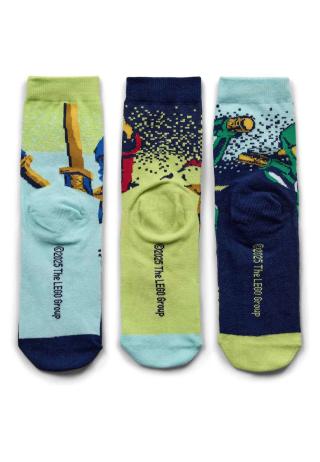 LEGO® NINJAGO® 3-Pack Socks – LWAGAN 310 -LEGO®