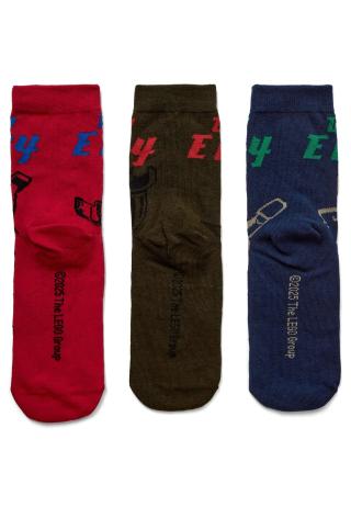 LEGO® NINJAGO® 3-Pack Socks – LWAGAN 602 -LEGO®