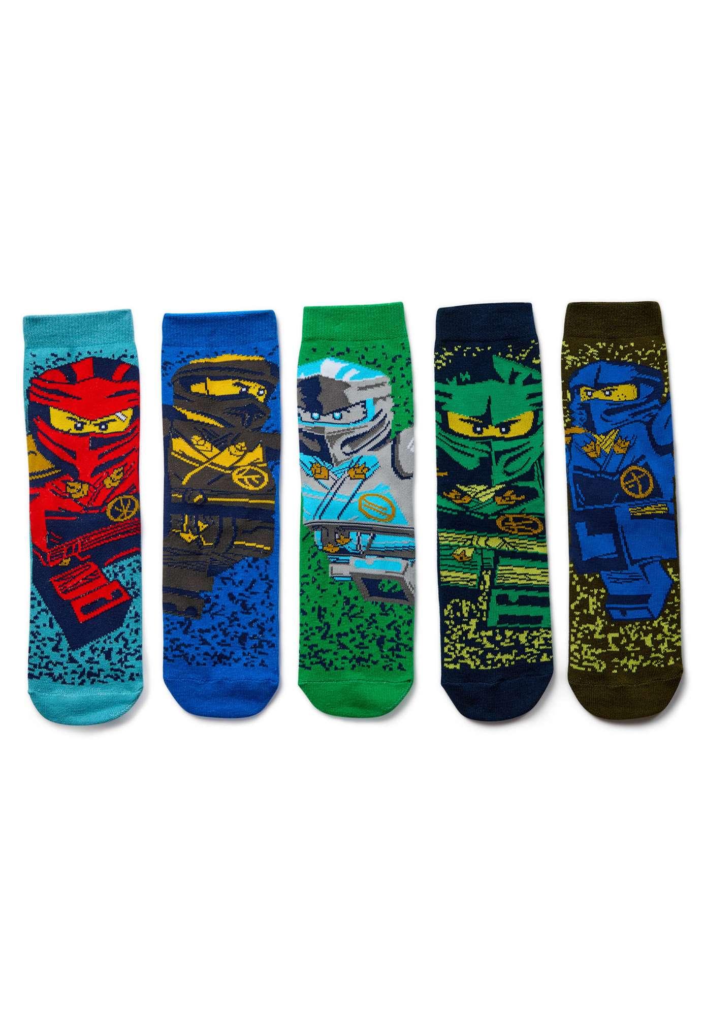 LEGO® NINJAGO® 5-Pack Socks – LWAGAN 609 -LEGO®