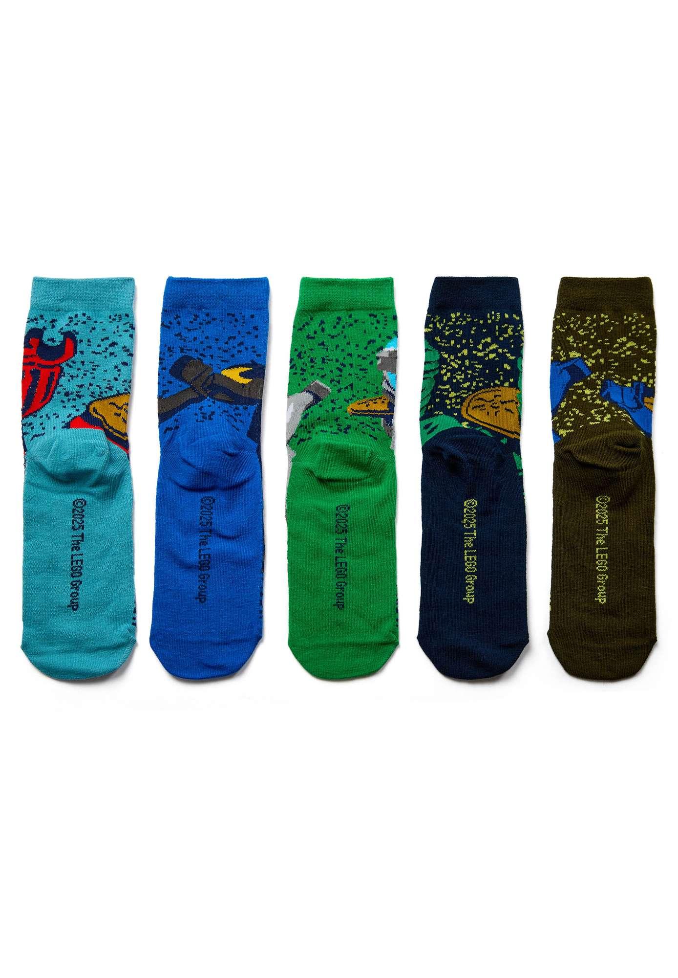 LEGO® NINJAGO® 5-Pack Socks – LWAGAN 609 -LEGO®