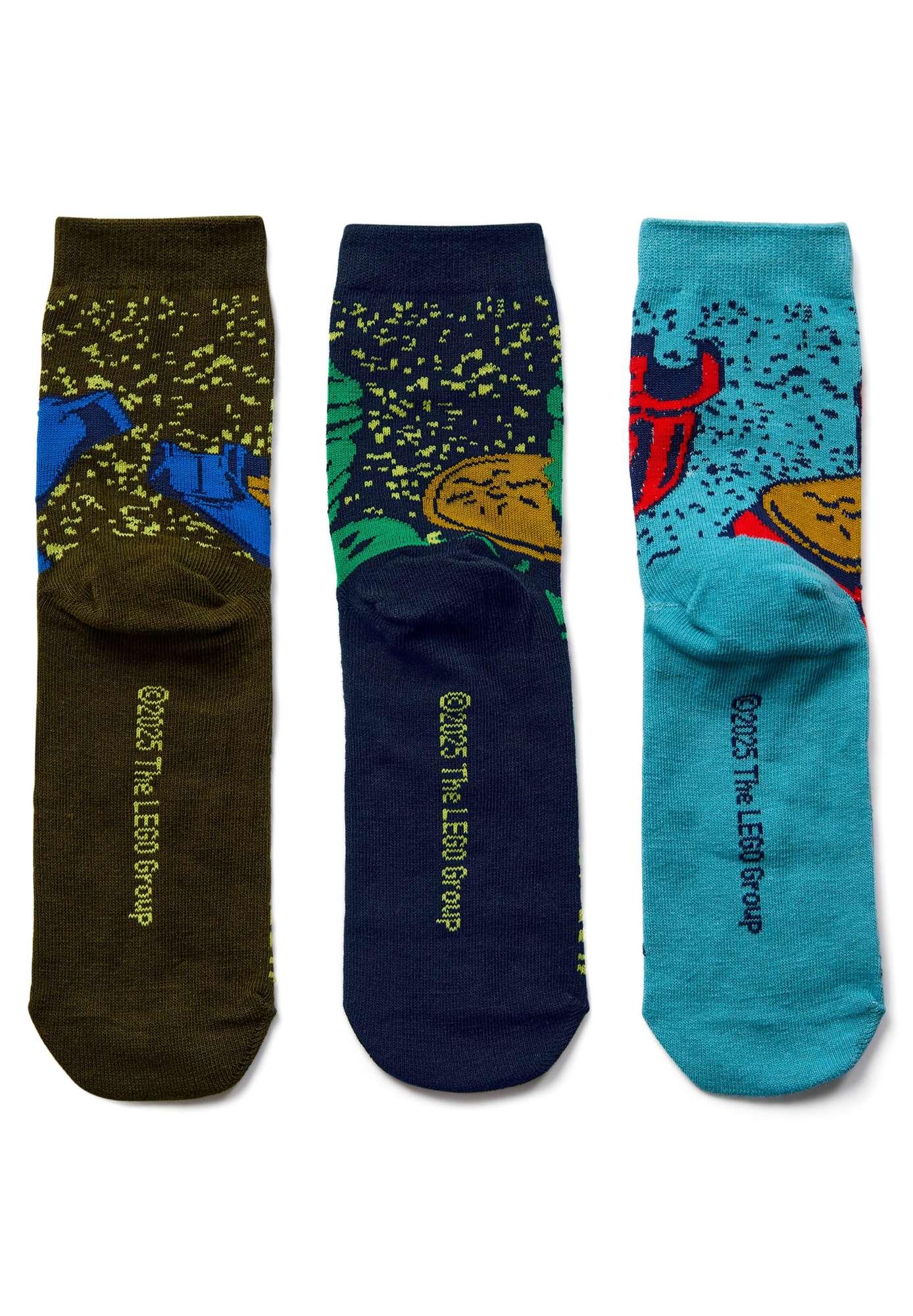 LEGO® NINJAGO® 3-Pack Socks – LWAGAN 605 -LEGO®