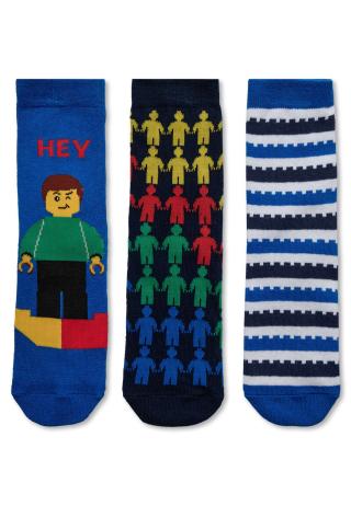 LEGO® 3-Pack Socks – LWAGAN 700 -LEGO®