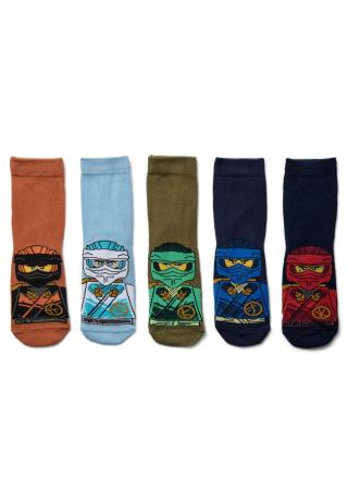 LEGO® NINJAGO® 5-Pack Socks - LWAIKO 102 -LEGO®