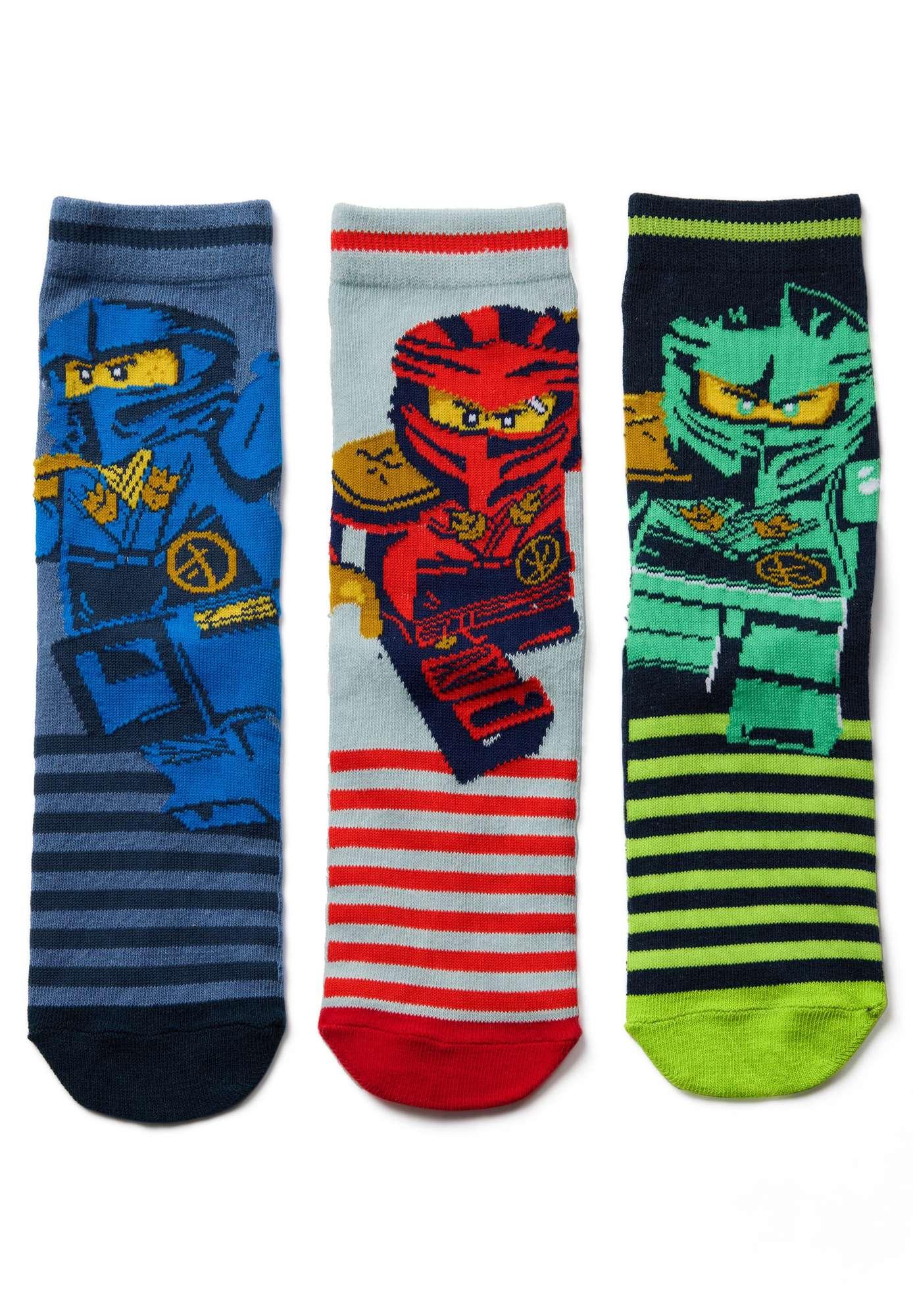 LEGO® NINJAGO® 3-Pack Socks - LWAIKO 316 -LEGO®