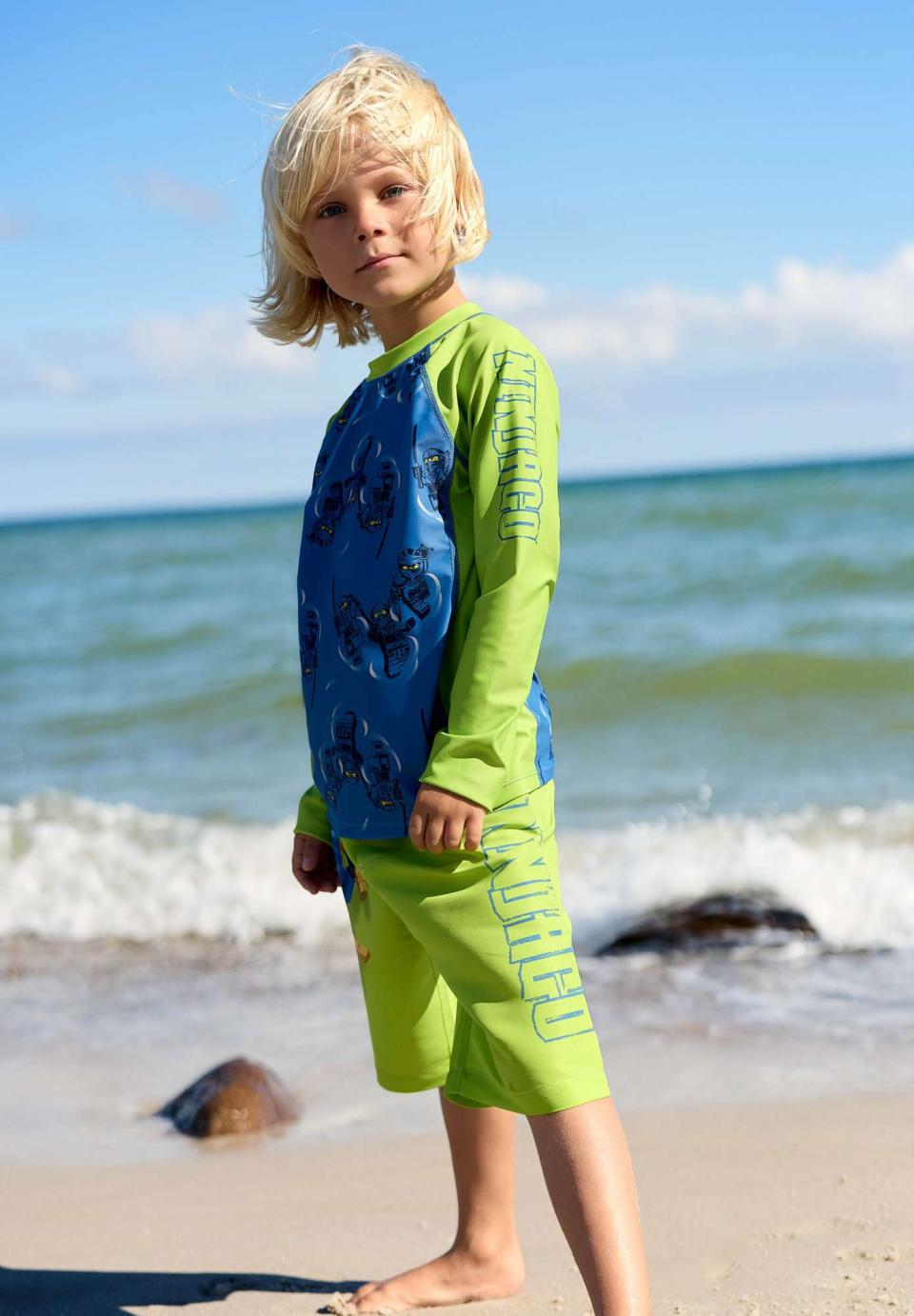 LEGO® NINJAGO® Swim T-Shirt L/S - LWAIKO 306 -LEGO® NINJAGO®