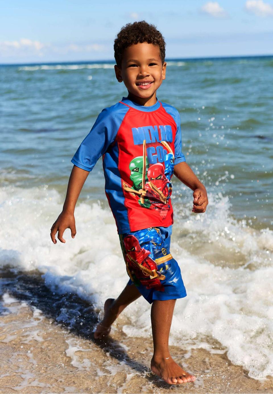 LEGO® NINJAGO® Swim T-Shirt S/S - LWAIKO 307 -LEGO® NINJAGO®