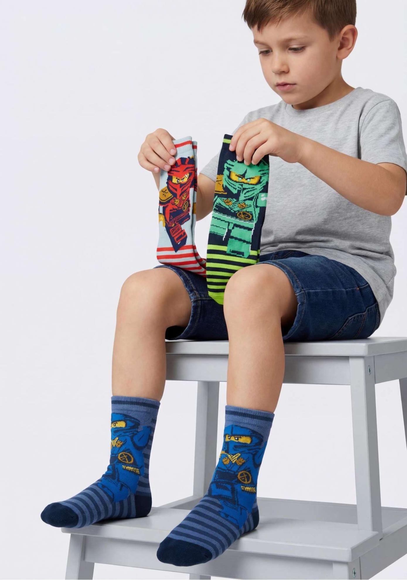LEGO® NINJAGO® 3-Pack Socks - LWAIKO 316 -LEGO®