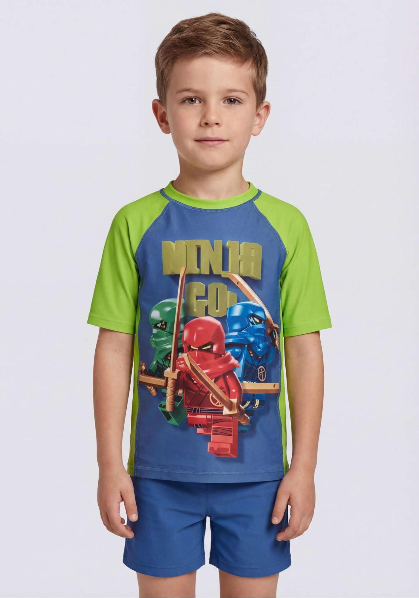 LEGO® NINJAGO® Swim T-Shirt S/S - LWAIKO 307 -LEGO®