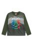 LEGO® NINJAGO® long-sleeved T-shirt LWTAJ 611 - Dark green
