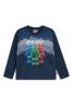 LEGO® NINJAGO® long-sleeved T-shirt LWTAJ 611 - Dark Navy