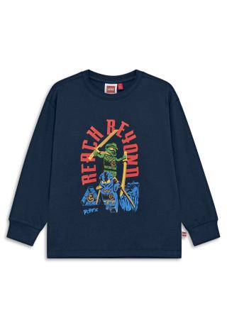 LEGO® NINJAGO® long-sleeved T-shirt LWTAJ 608 - Dark Navy