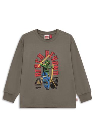 LEGO® NINJAGO® long-sleeved T-shirt LWTAJ 608 - Light brown
