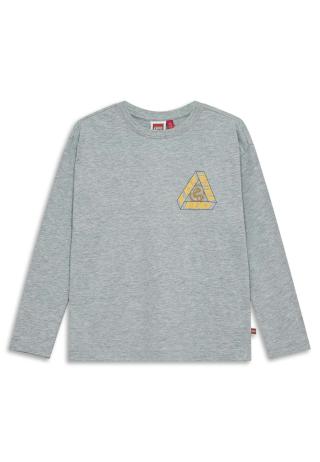 LEGO® NINJAGO® long-sleeved T-shirt LWTAJ 603 - Grey melange