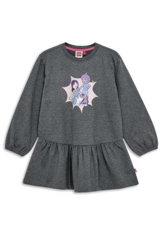 LEGO® Friends dress LWDANA 601 - Dark grey melange