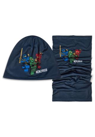 LEGO® NINJAGO® tube and beanie set LWAIKO 605 -LEGO®