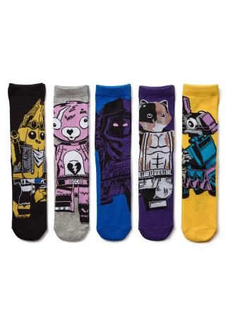 LEGO® Fortnite® 5-pack socks LWAIKO 732 -LEGO®