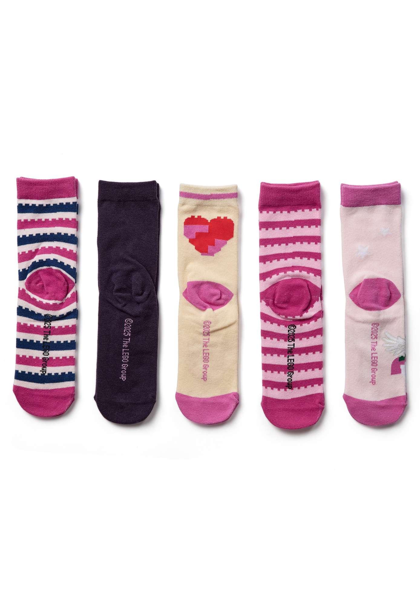 LEGO® 5-pack socks LWAYO 703 -LEGO®