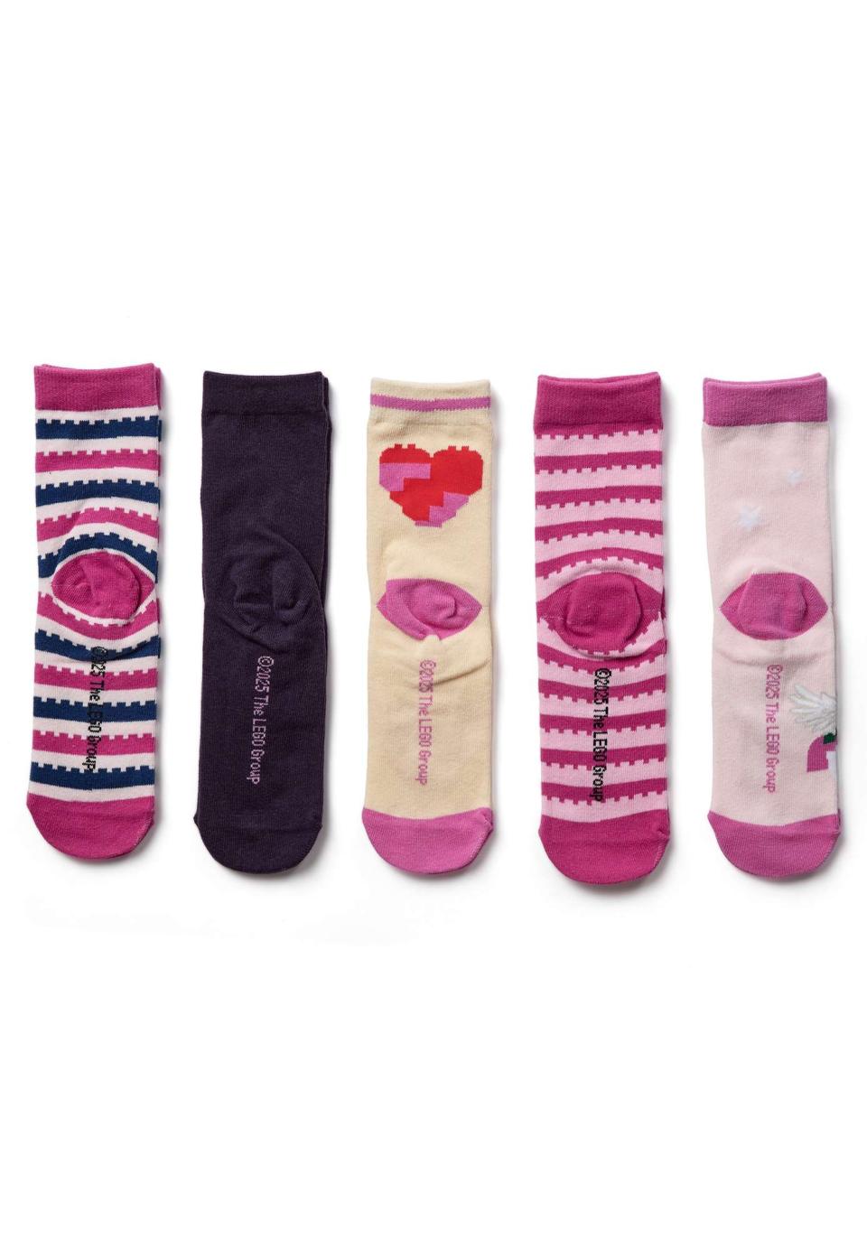 LEGO® 5-pack socks LWAYO 703 -LEGO®