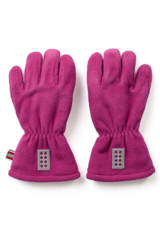 LEGO® fleece gloves LWAZUN 722 - Fuchsia