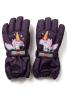 LEGO® ski gloves LWAIKO 713 - Dark Purple