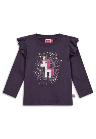 LEGO® long-sleeved T-shirt LWTULIP 700 - Dark Purple