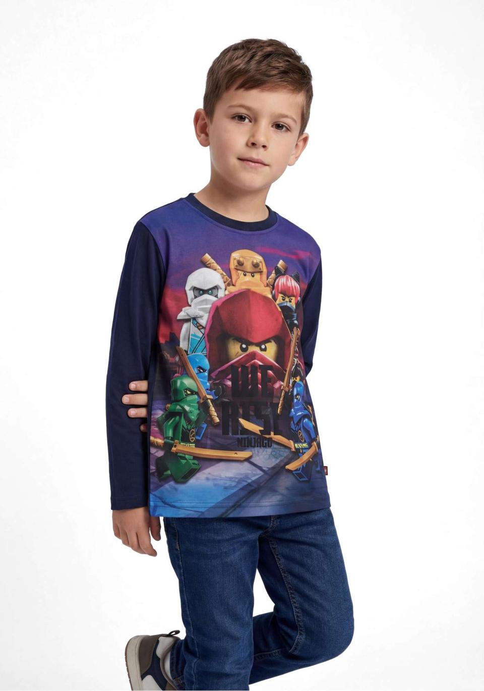 LEGO® NINJAGO® T-Shirt L/S - LWTAFFY 613 -LEGO® NINJAGO®
