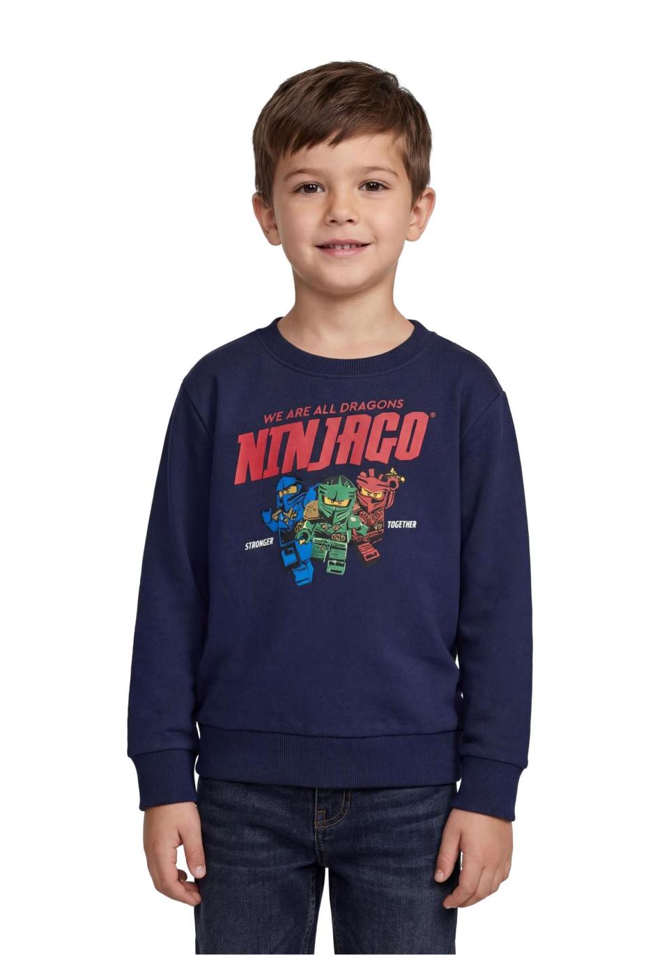 LEGO® NINJAGO® Sweatshirt - LWSAKU 703 -LEGO® NINJAGO®