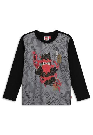 LEGO® NINJAGO® T-Shirt L/S - LWTAJ 221 - Black