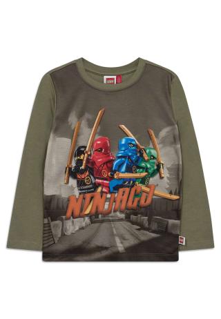 LEGO® NINJAGO® T-Shirt L/S - LWTAJ 101 - Olive Green
