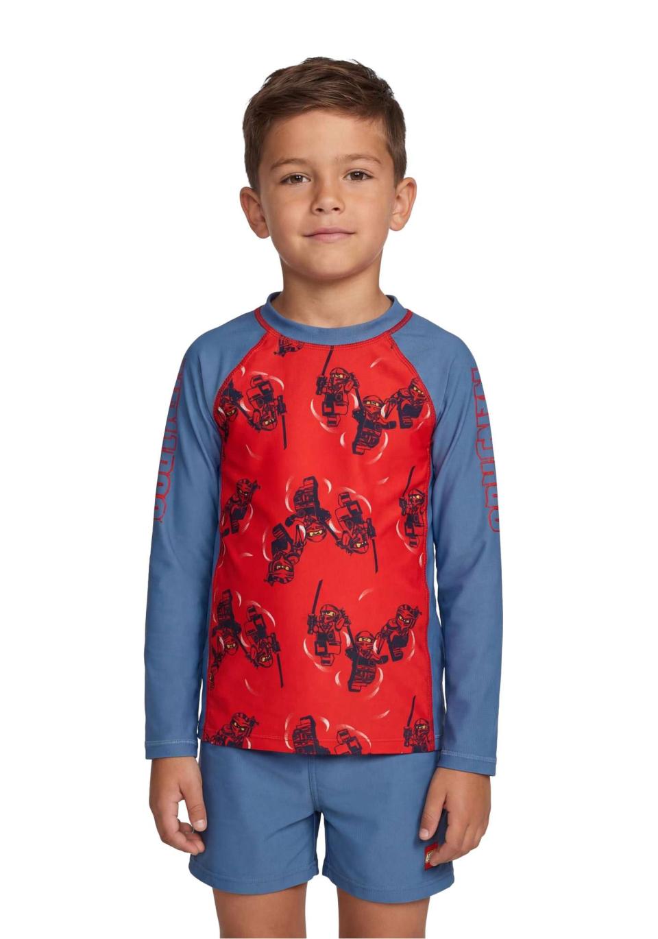 LEGO® NINJAGO® Swim T-Shirt L/S - LWAIKO 306 -LEGO® NINJAGO®