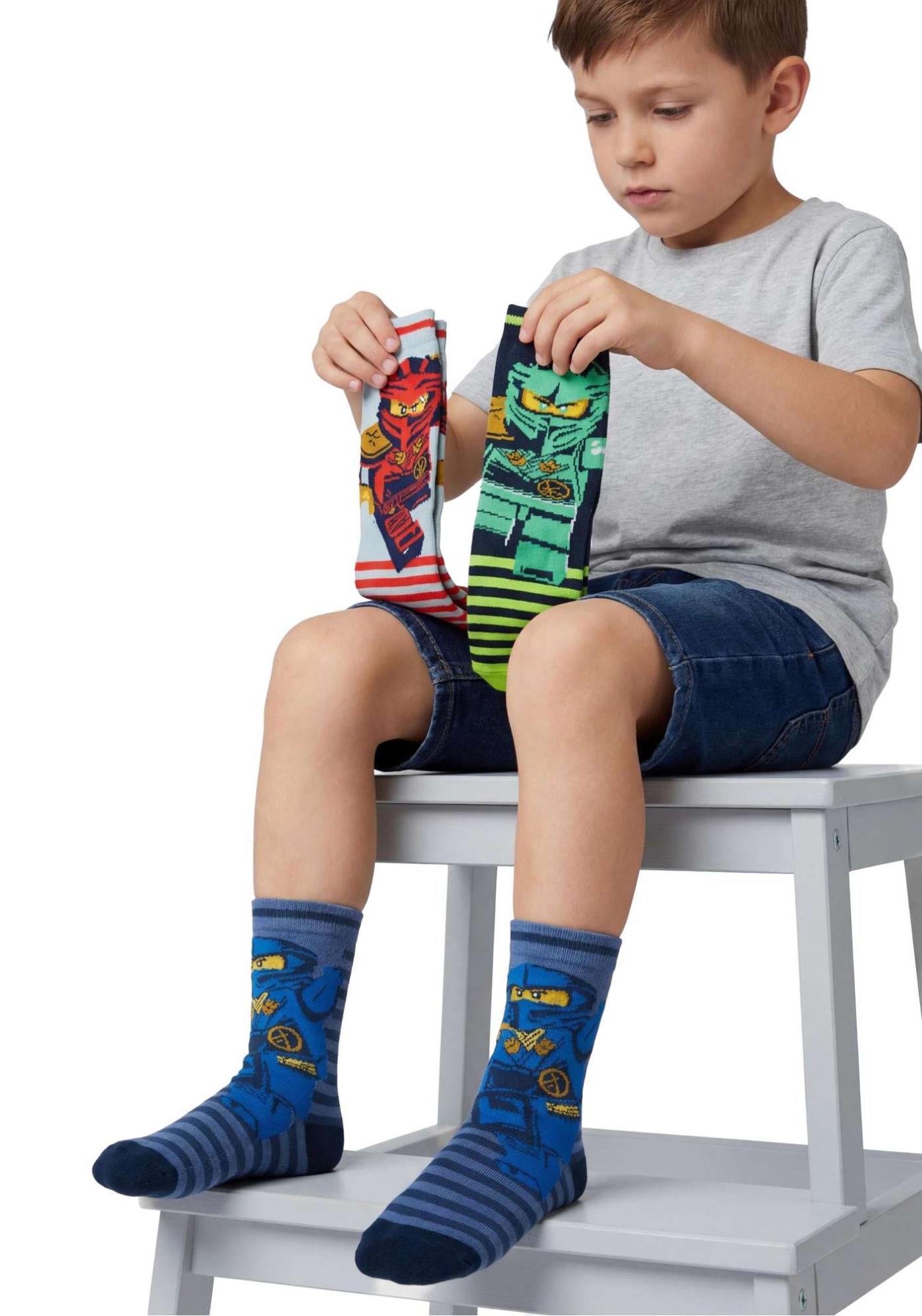 LEGO® NINJAGO® 3-Pack Socks - LWAIKO 316 -LEGO®
