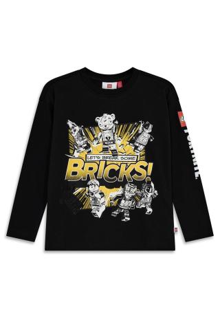 LEGO® Fortnite® long-sleeved T-shirt LWTAJ 700 - Black