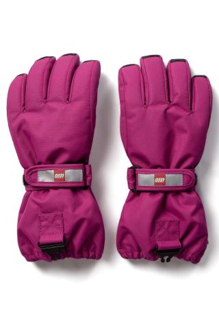 LEGO® ski gloves LWATLIN 700 - Fuchsia