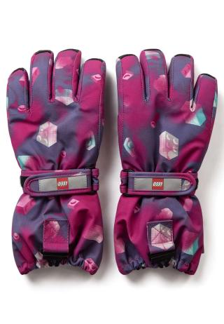 LEGO® ski gloves LWAIKO 725 - Purple