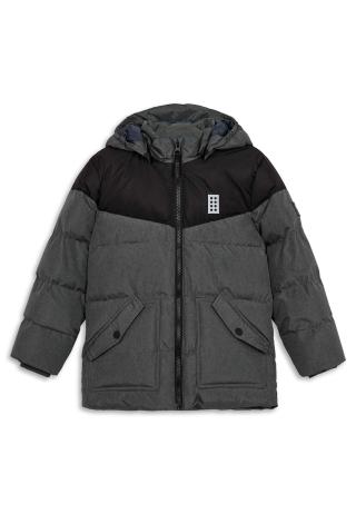 LEGO® jacket LWJEBEL 733 - Dark grey melange