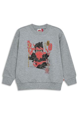 LEGO® NINJAGO® Sweatshirt - LWSIAN 205 - Grey melange