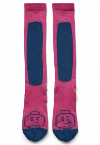 LEGO® ski socks LWAZUN 700 - Fuchsia